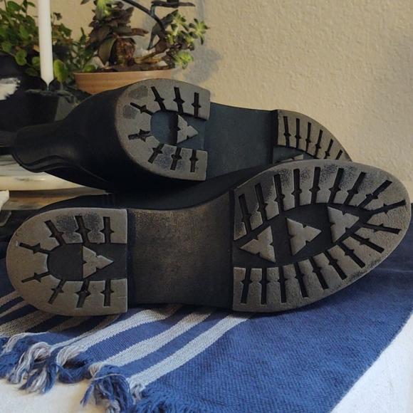 Jeffrey Campbell Chelsea Boots Rubber Boots Waterproof Fisherman Corps Motoboho - Picture 3 of 8